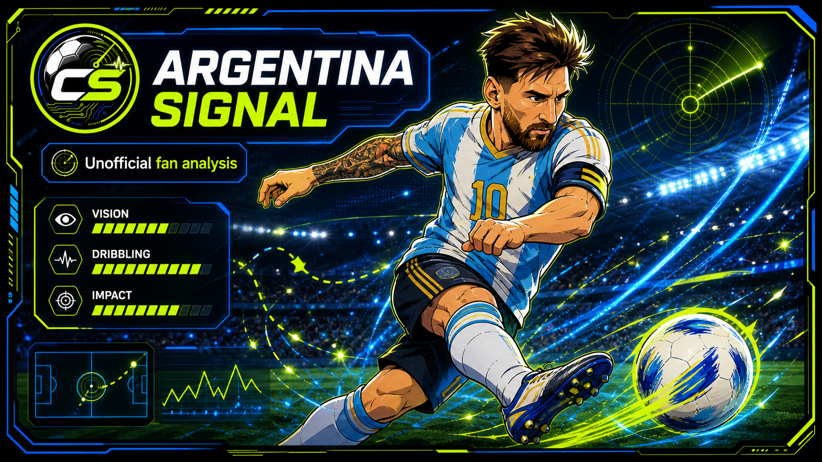 Argentina player signal artwork
