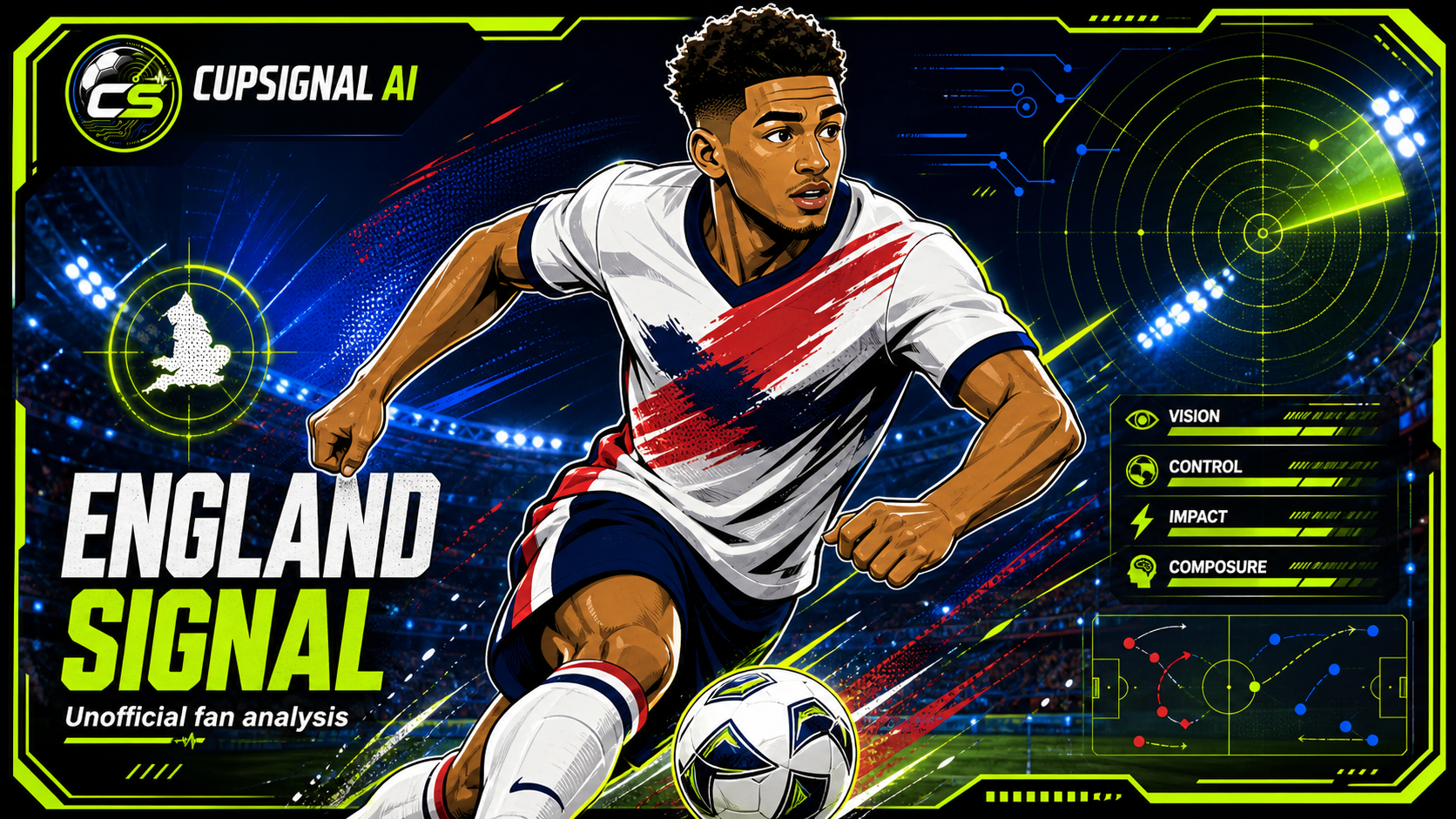England player signal artwork